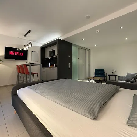 شقة Wohnen Auf Zeit - Schwarzwaldblick By Rabe, Gym, Parkplatz, Smart-tv, Netflix *